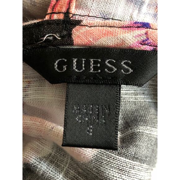 GUESS Cassandra Top Women's Size Small Puff Sleeve NEW - Picture 7 of 9